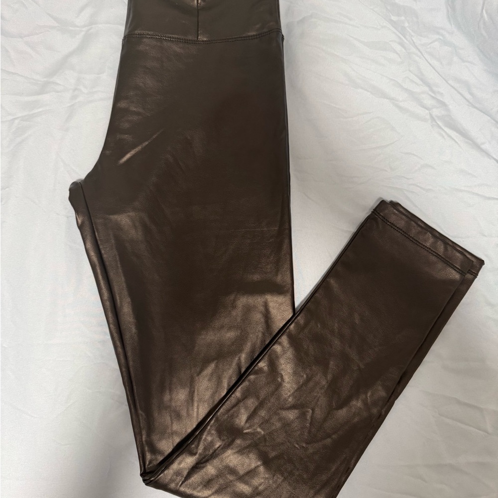 Fashion Nova Black Faux Leather Leggings